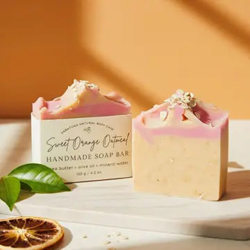 Sweet Orange & Oatmeal | Vegan Cold Process Soap Bar