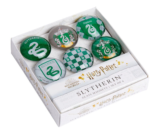Slytherin Glass Magnets | Harry Potter