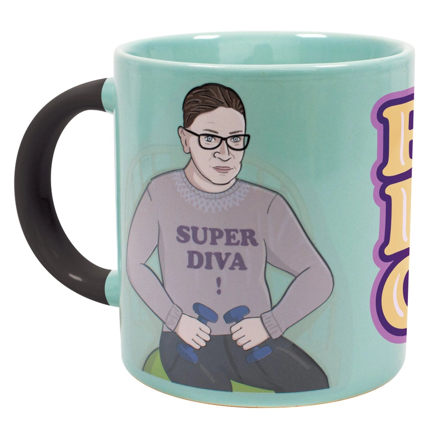 Ruth Bader Ginsburg Heat-Changing Coffee Mug - 12oz