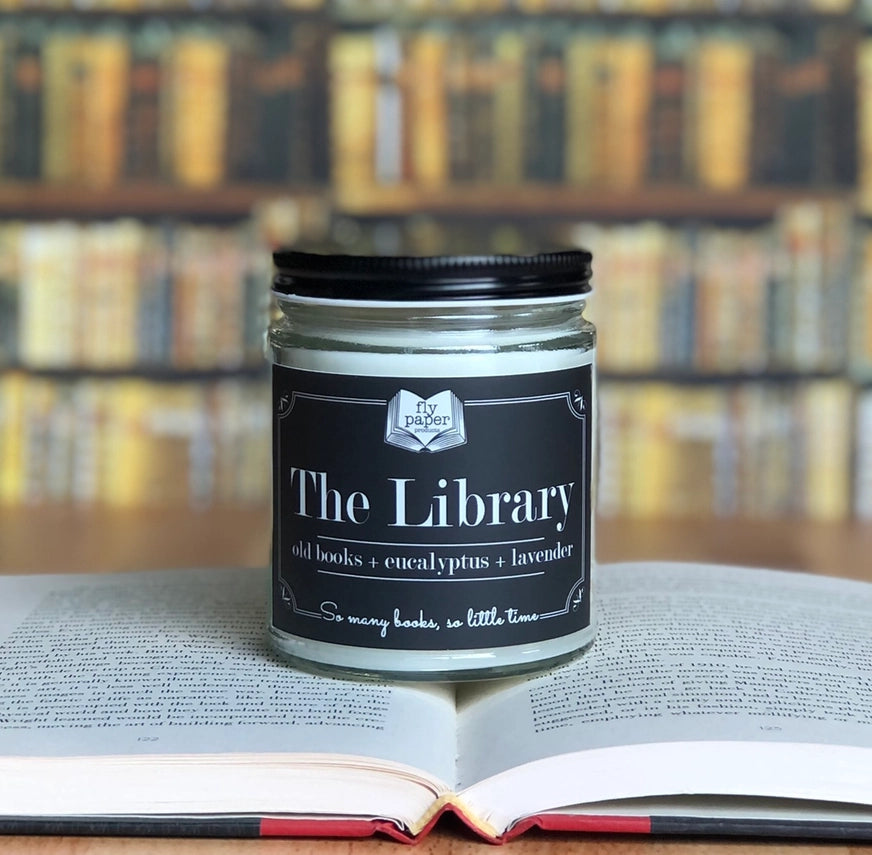 The Library | Bookish Candle 9oz