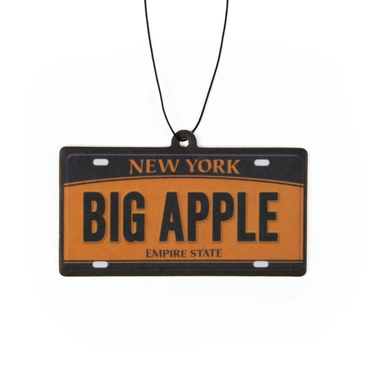 Big Apple NY License Plate Air Freshener