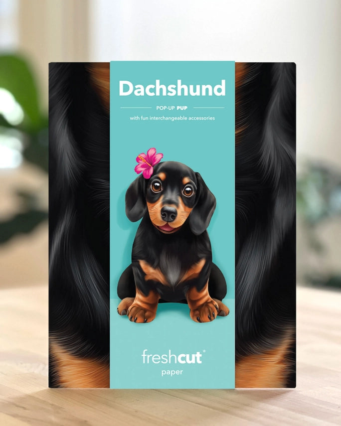 Dachshund | Pop-Up Greeting Card (NEW ARRIVAL)