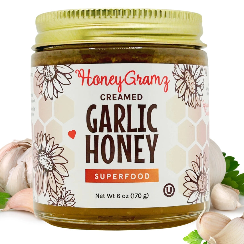 Garlic Creamed Honey