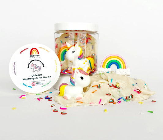 Unicorn Mini Dough-To-Go | Vanilla Buttercream