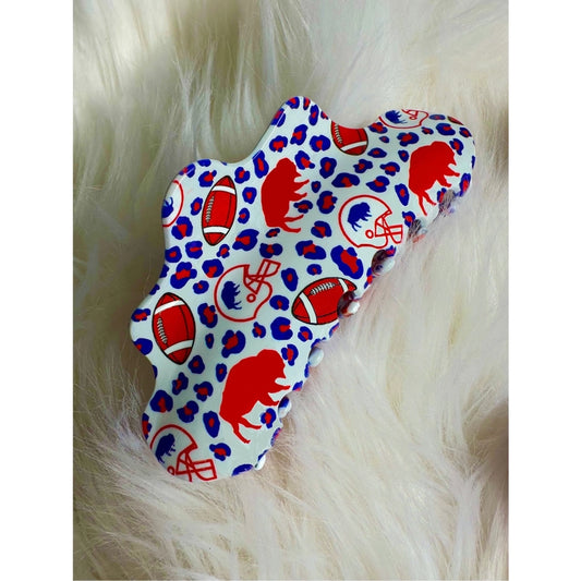 Cheetah Claw Clip | Buffalo Bills