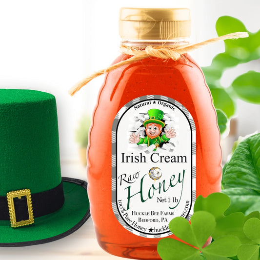 Irish Cream Raw Honey 8oz (NEW ARRIVAL)