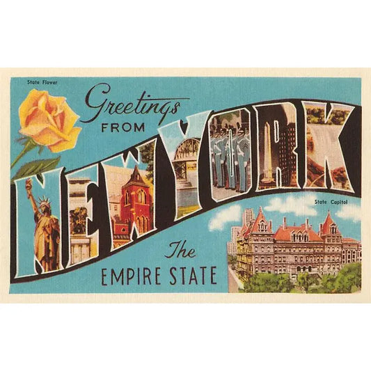Postcard | New York, The Empire State
