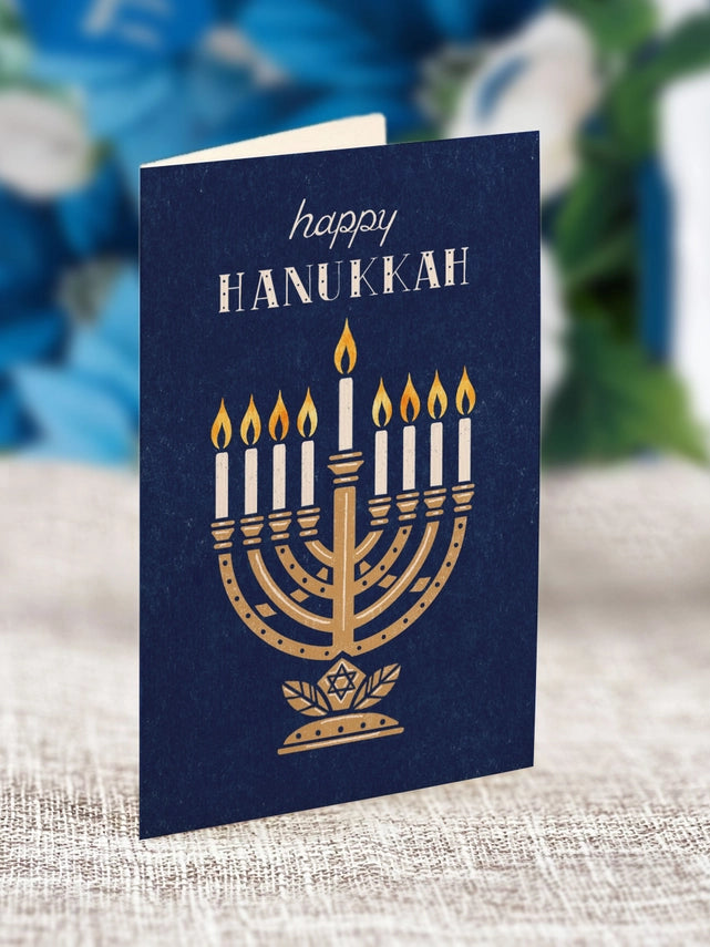 Hanukkah Wishes | Pop-Up Greeting Card