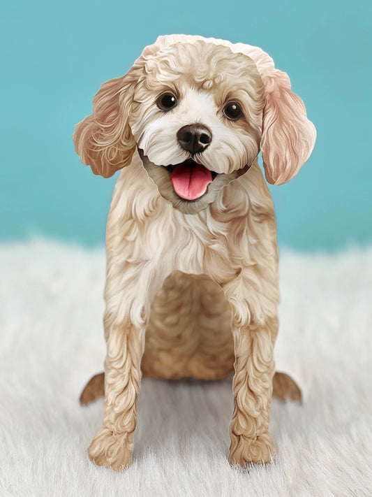 Poodle | Pop-Up Greeting Card (NEW ARRIVAL)