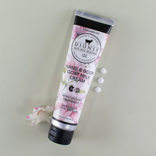 Stargazer Lily | Hand & Body Goat Milk Cream 3.3oz