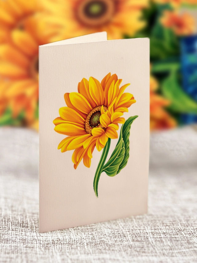 Sunflower | Pop-Up Greeting Card (NEW ARRIVAL)