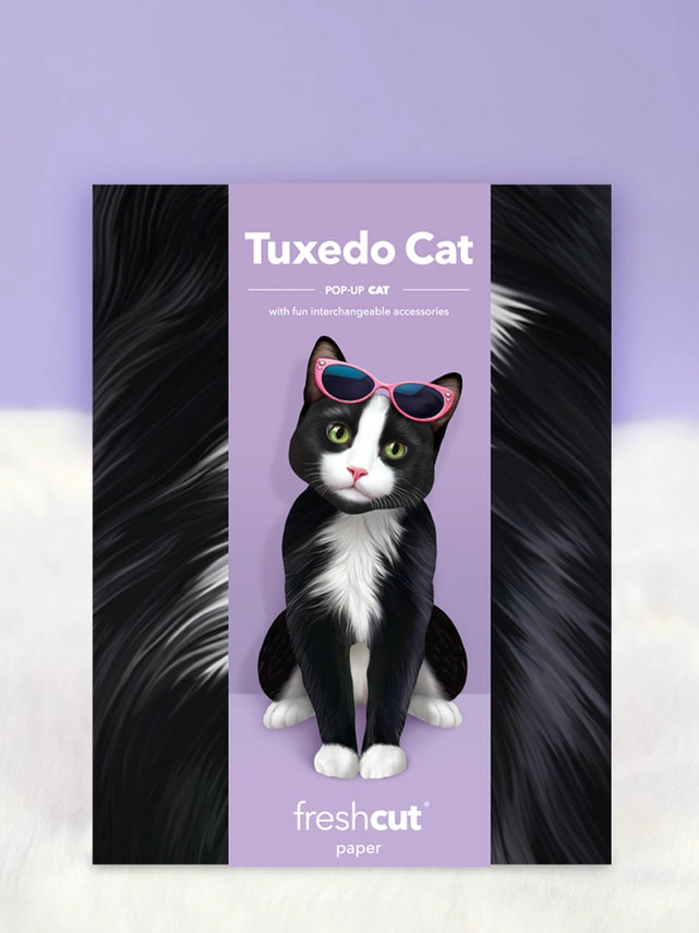 Tuxedo Cat | Pop-Up Greeting Card (NEW ARRIVAL)
