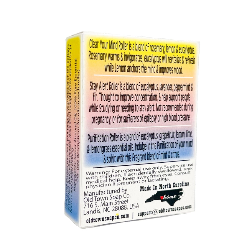 Focus - Aromatherapy Roller Set