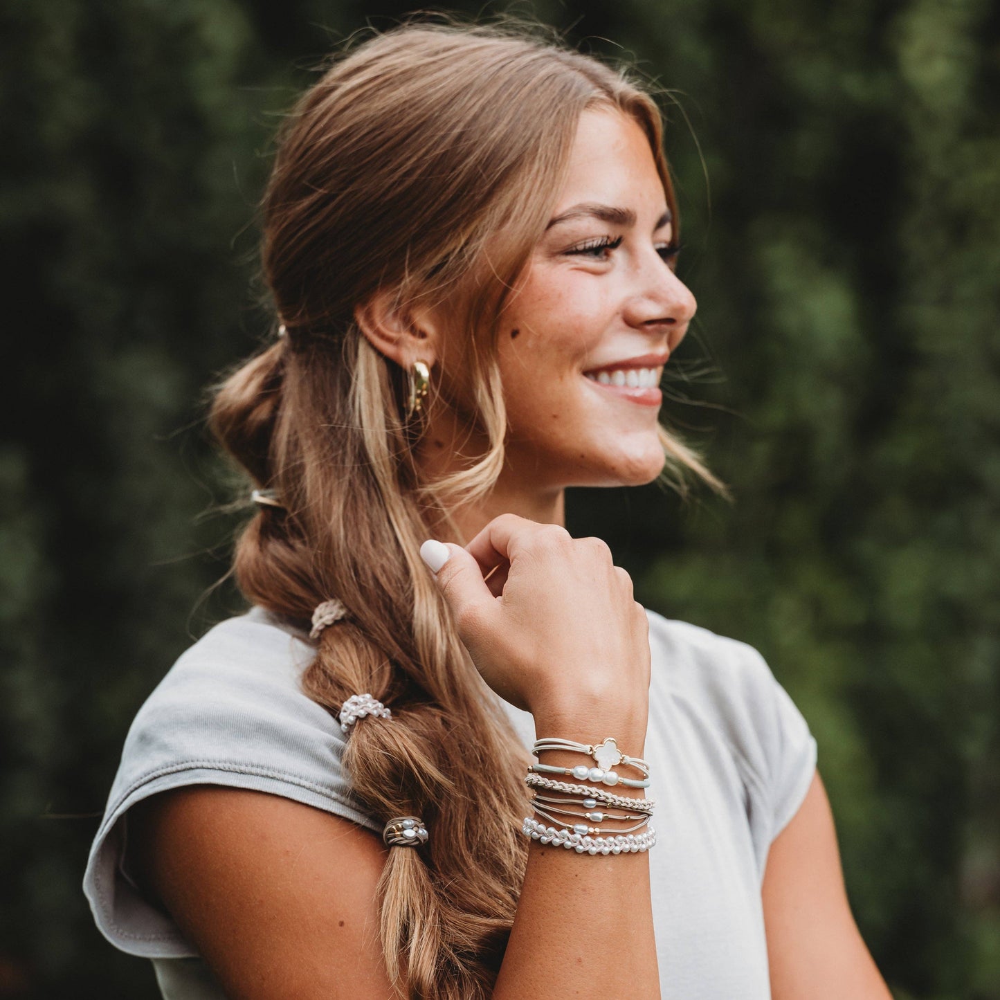 Glimmer | Hair Tie Bracelets