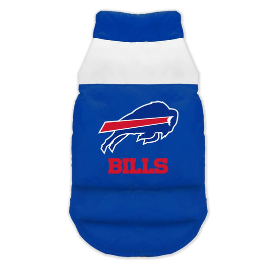 Pet Parka Puffer Vest | Buffalo Bills