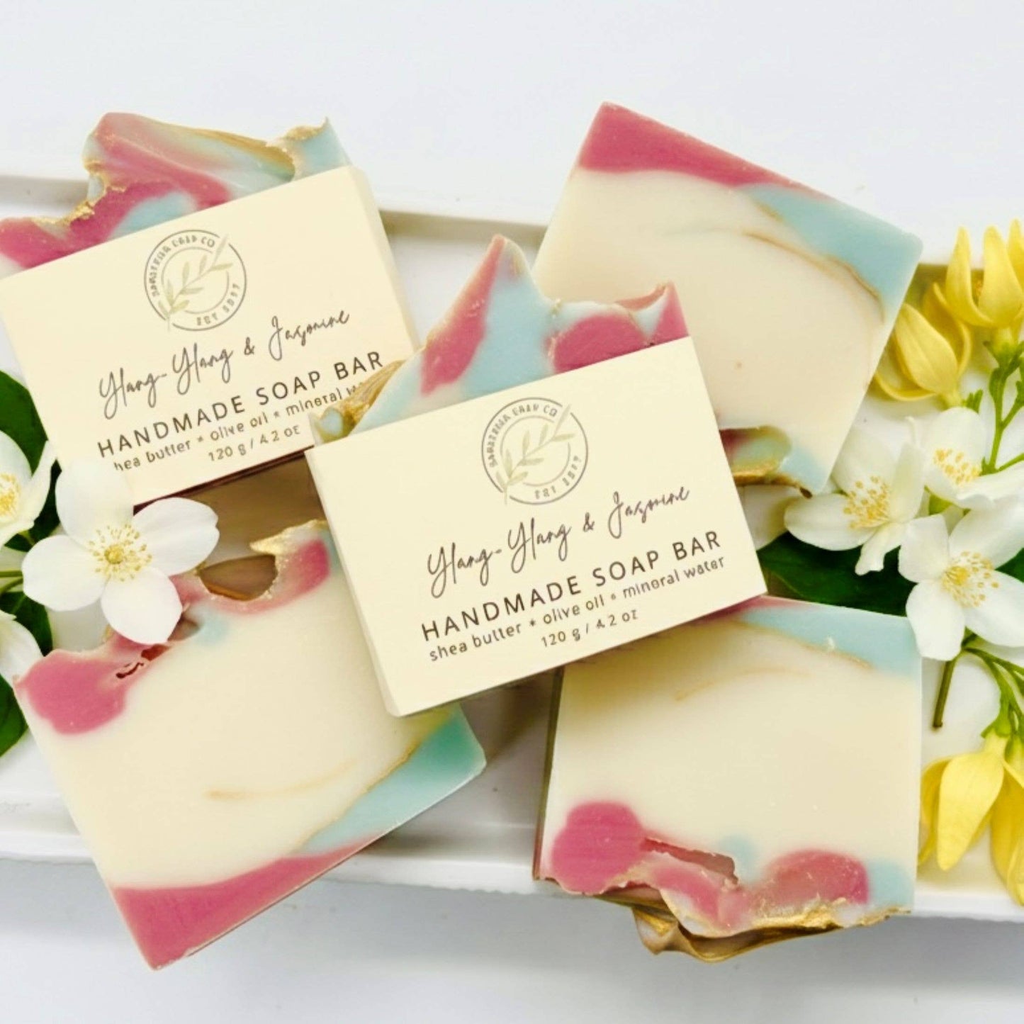 Ylang-Ylang & Jasmine | Vegan Cold Process Soap Bar