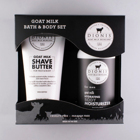 Men's Goat Milk Bath & Body Set