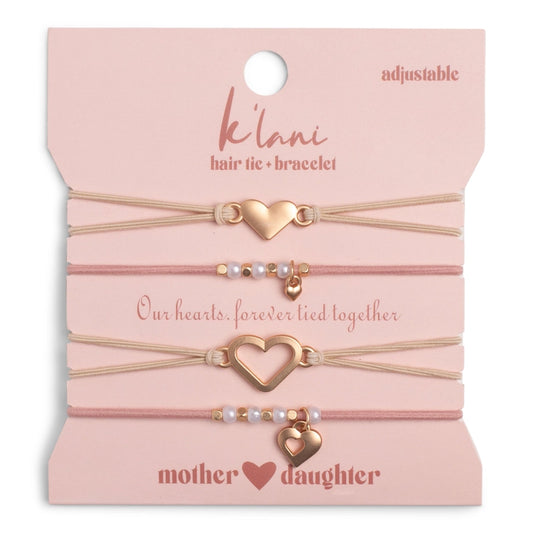 Mother & Daughter | Hair Tie Bracelets