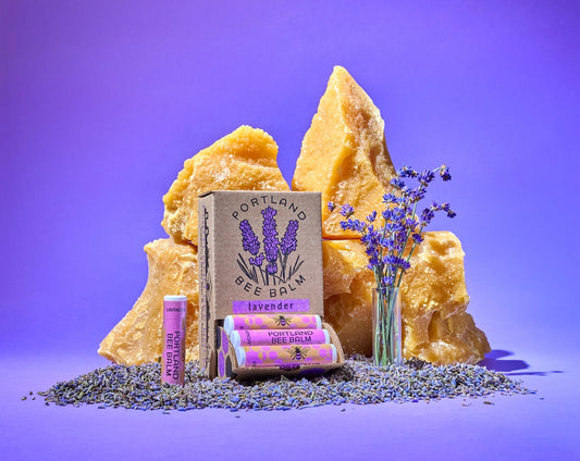 Lavender Beeswax Lip Balm