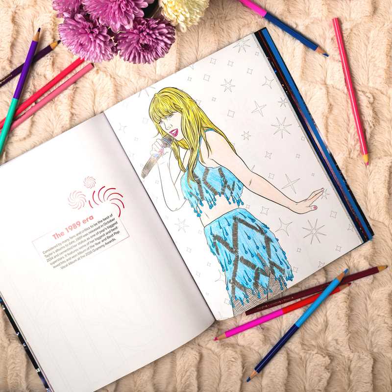 Taylor Swift Coloring & Activity Book: Tour Edition (RESTOCK)