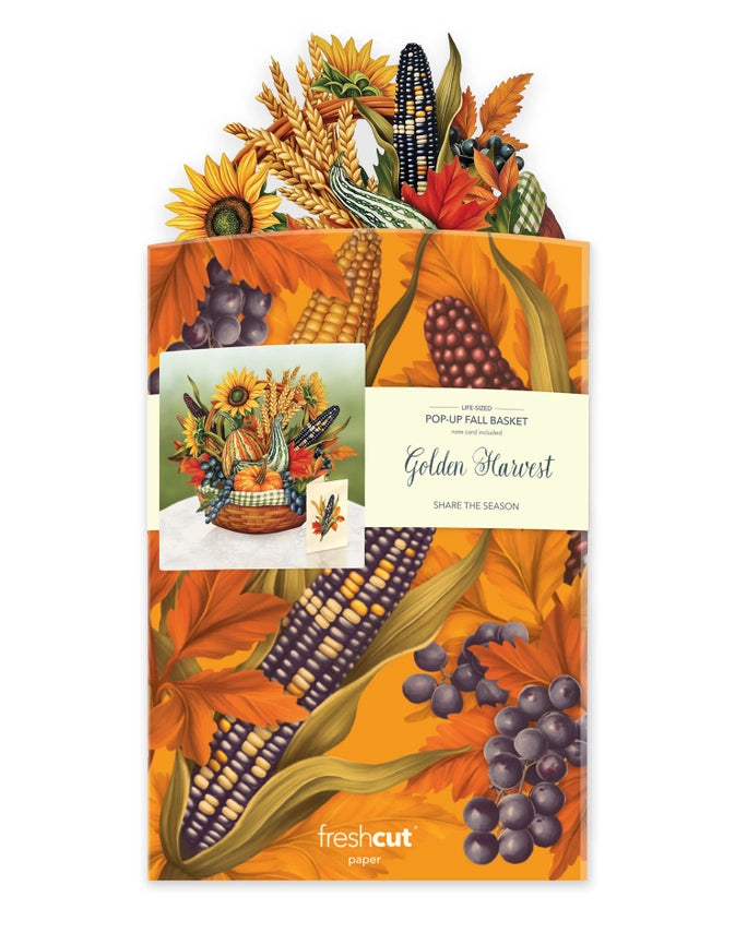 Golden Harvest | Pop-Up Greeting Card (NEW ARRIVAL)