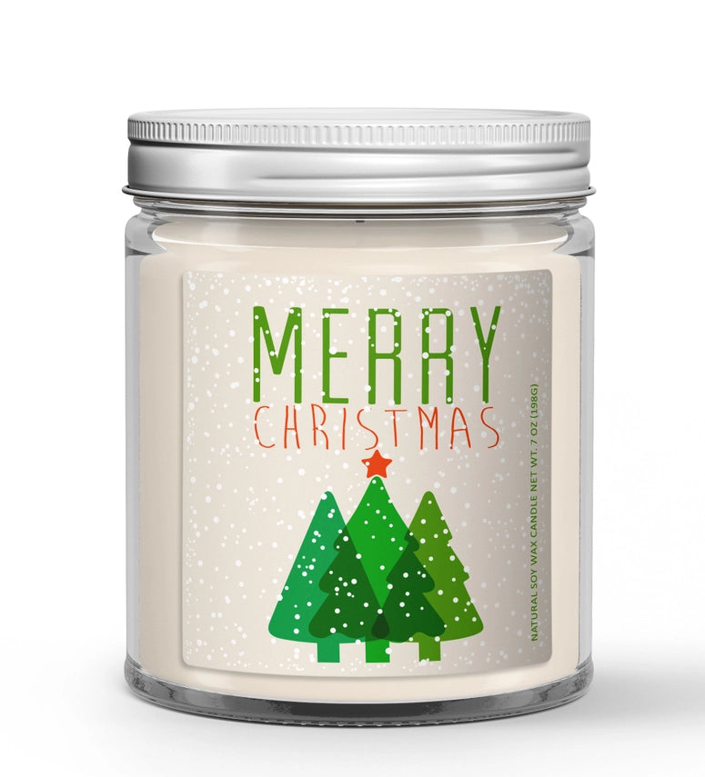 Christmas Soy Candles 7oz