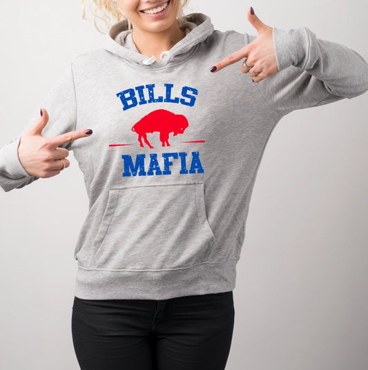 Retro Bills Mafia Fleece Hoodie | Buffalo Bills (NEW ARRIVAL)