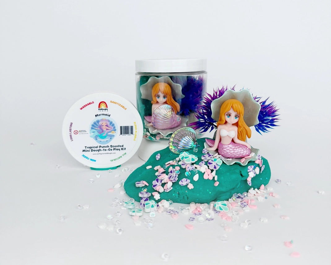 Mermaid Mini Dough-To-Go | Tropical Punch