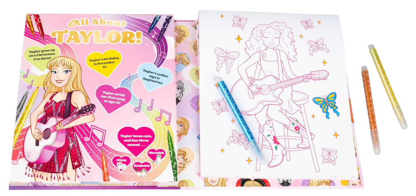 Sparkle With Taylor Glitter Coloring Kit (NEW ARRIVAL)