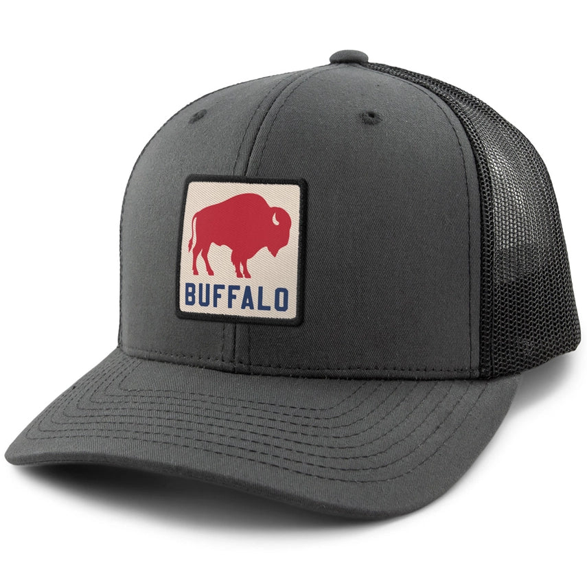Buffalo Town Square Classic Snapback Trucker Hat | Buffalo Bills