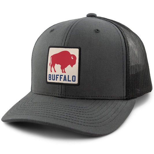 Buffalo Town Square Classic Snapback Trucker Hat | Buffalo Bills