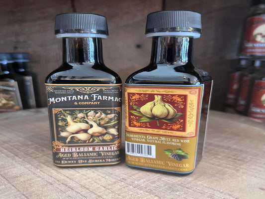 Heirloom Garlic Dark Aged Balsamic Vinegar 100ml