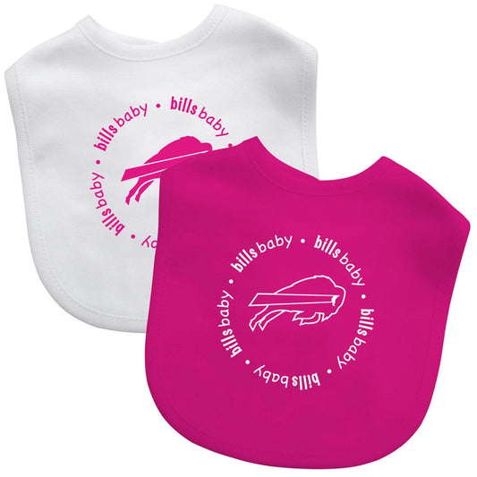 Baby Pink Bibs 2PC | Buffalo Bills