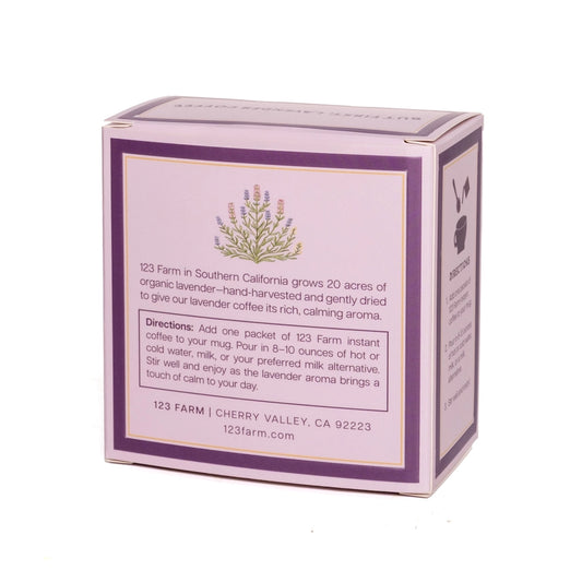 Instant Lavender Coffee | Arabica Blend 8PC