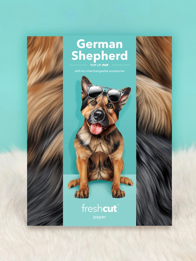 German Shepherd | Pop-Up Greeting Card