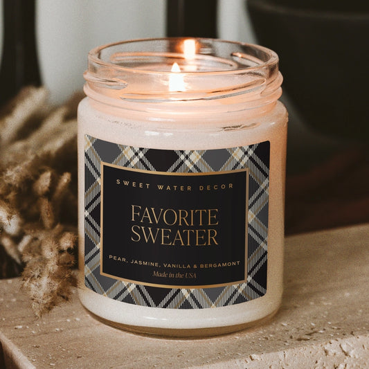 Favorite Sweater | 9oz Soy Candle