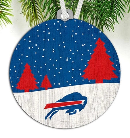 Snow Scene Ornament | Buffalo Bills (NEW ARRIVAL)
