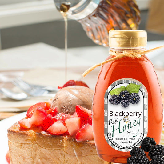 Blackberry Raw Honey 8oz (NEW ARRIVAL)
