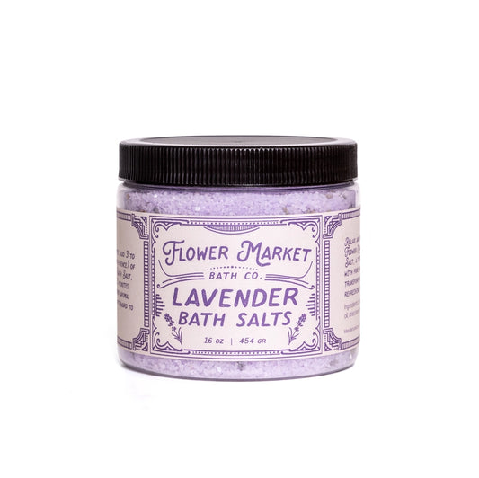 Lavender Bath Salts | Relaxing Blend 16oz