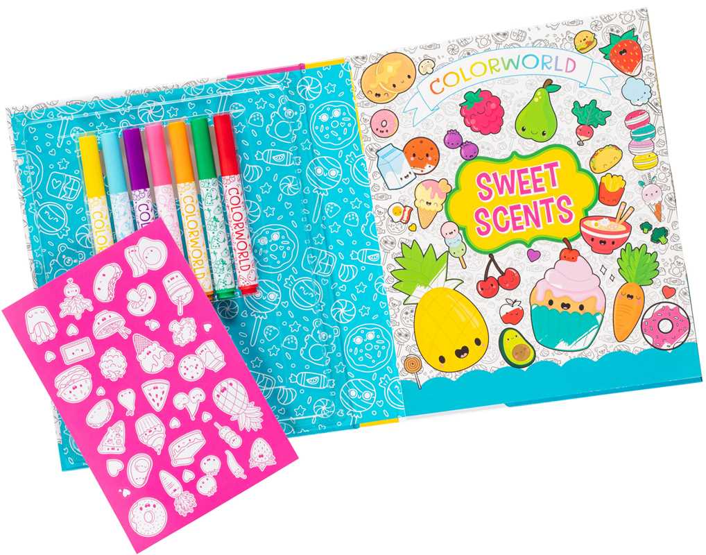 ColorWorld: Sweet Scents Coloring Kit (NEW ARRIVAL)