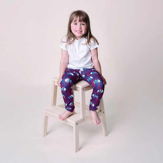 Zebra Youth Leggings | Buffalo Bills