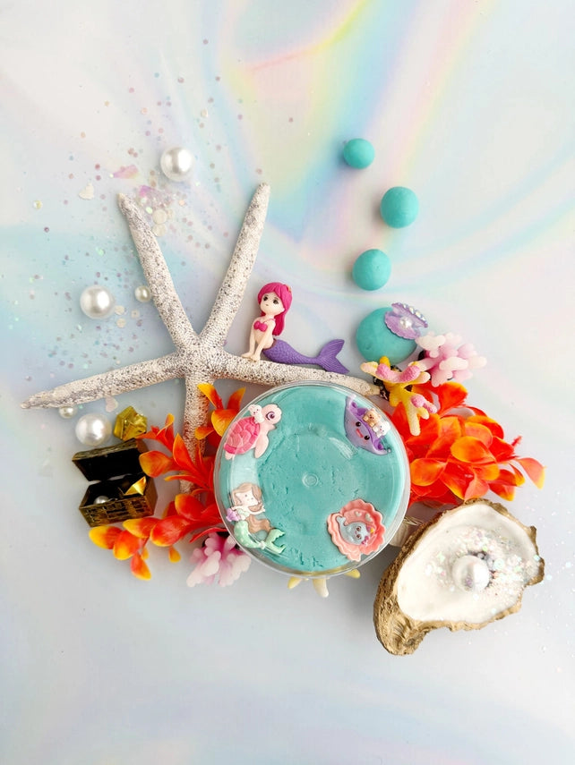 Mermaid KidDough Play Kit | Blue Hawaiian