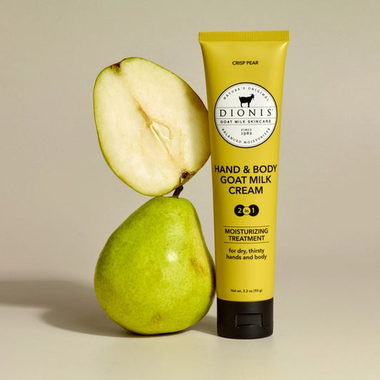 Crisp Pear | Hand & Body Goat Milk Cream 3.3oz