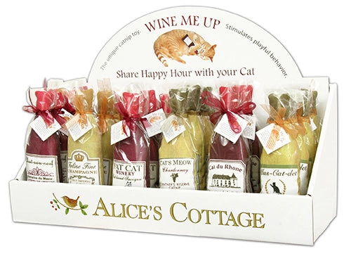 Wine-Me-Up Catnip Toys