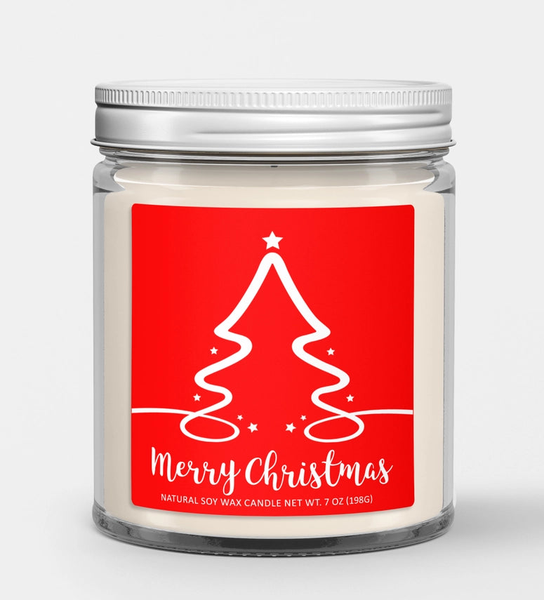 Christmas Soy Candles 7oz
