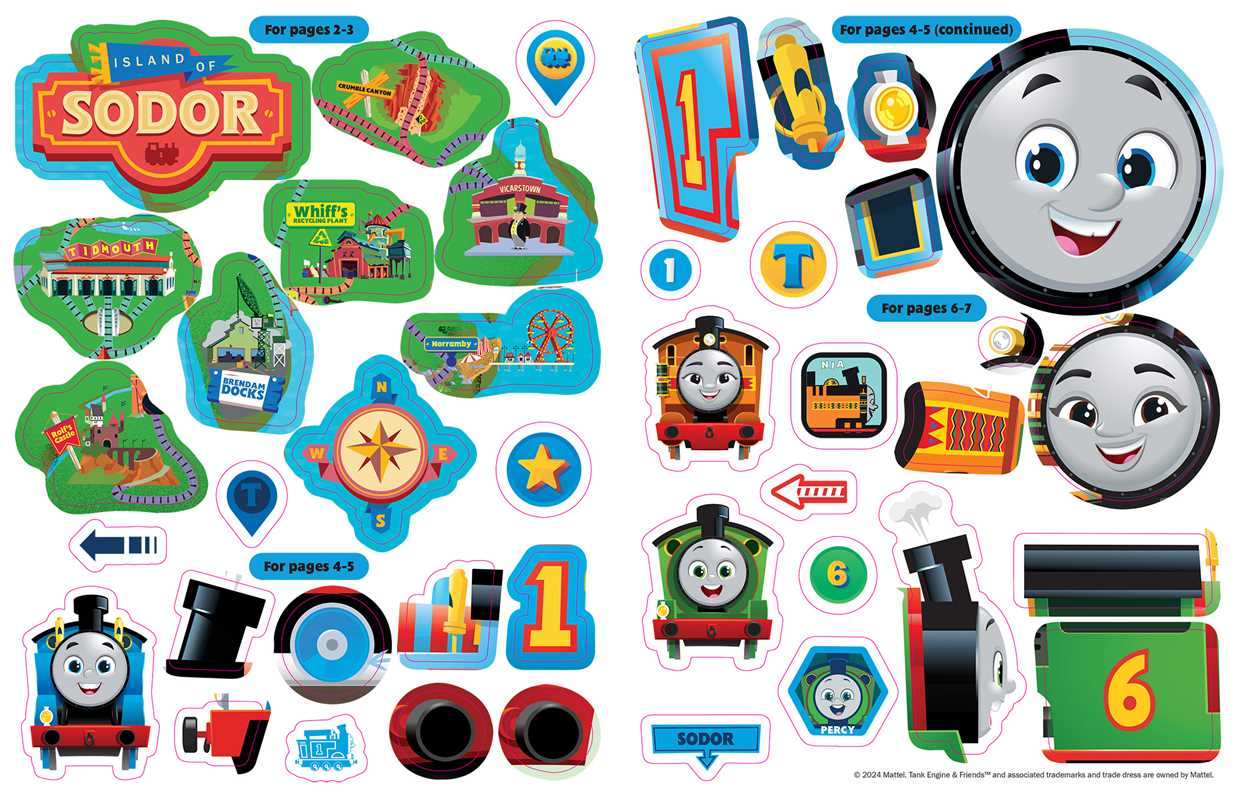 Thomas & Friends Sticker Book (NEW ARRIVAL)