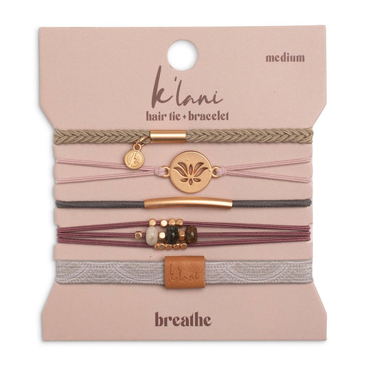 Breathe | Hair Tie Bracelets