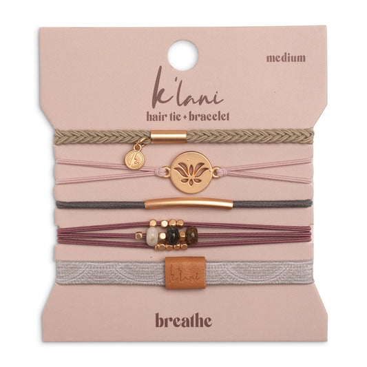 Breathe | Hair Tie Bracelets