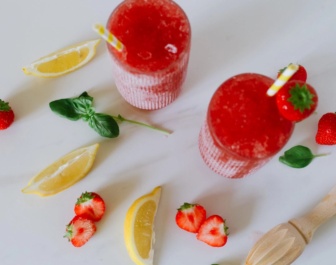 Strawberry Basil Lemonade | Craft Cocktail Mix