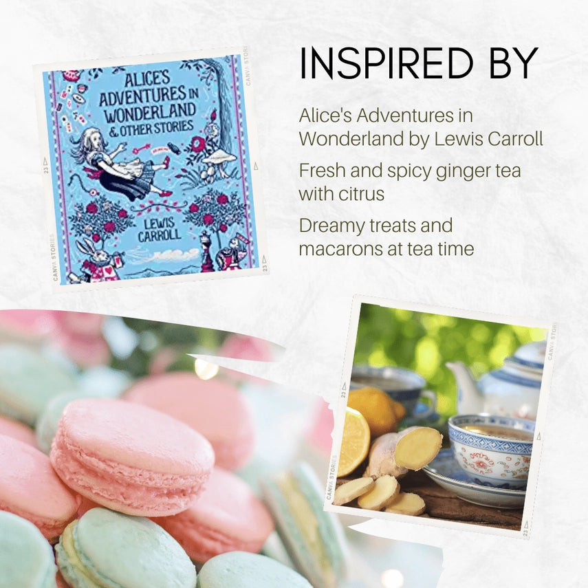 Welcome To Wonderland - 10oz Soy Wax Book Inspired Candle